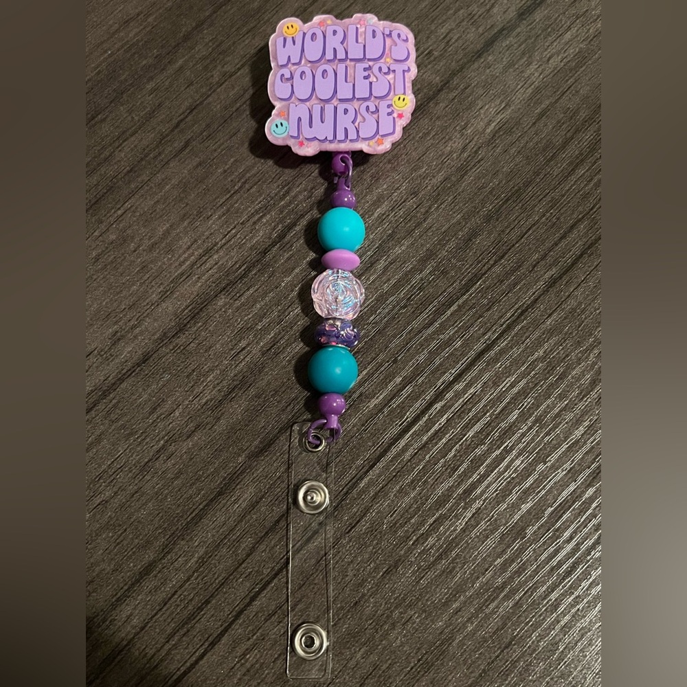 Nurse badge reel